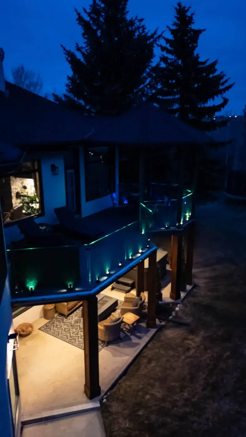 Innovative Railing and Decks - led