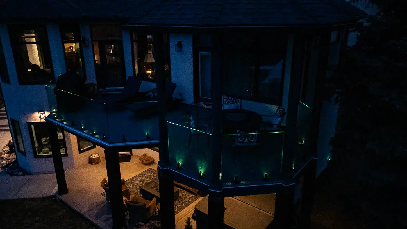 Innovative Railing and Decks - led