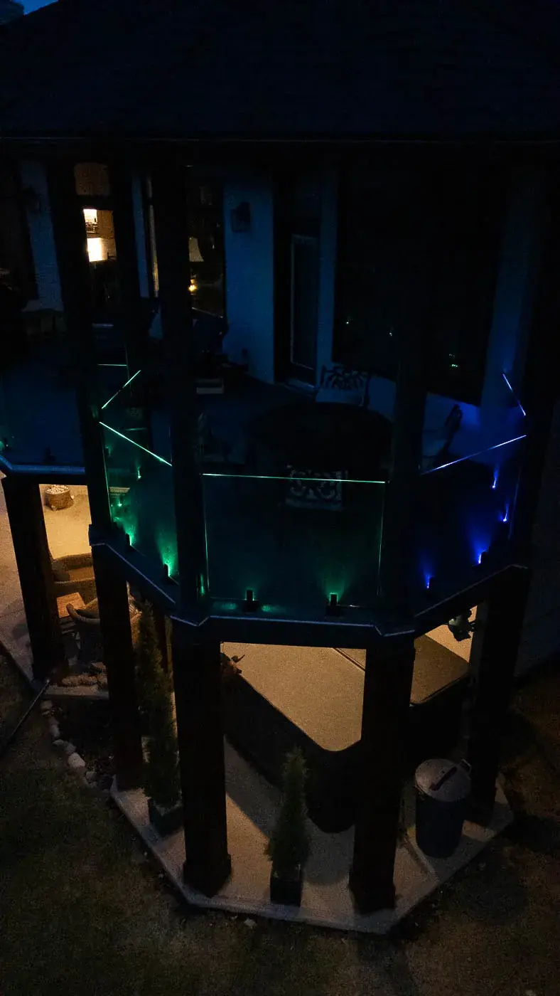 Innovative Railing and Decks - led