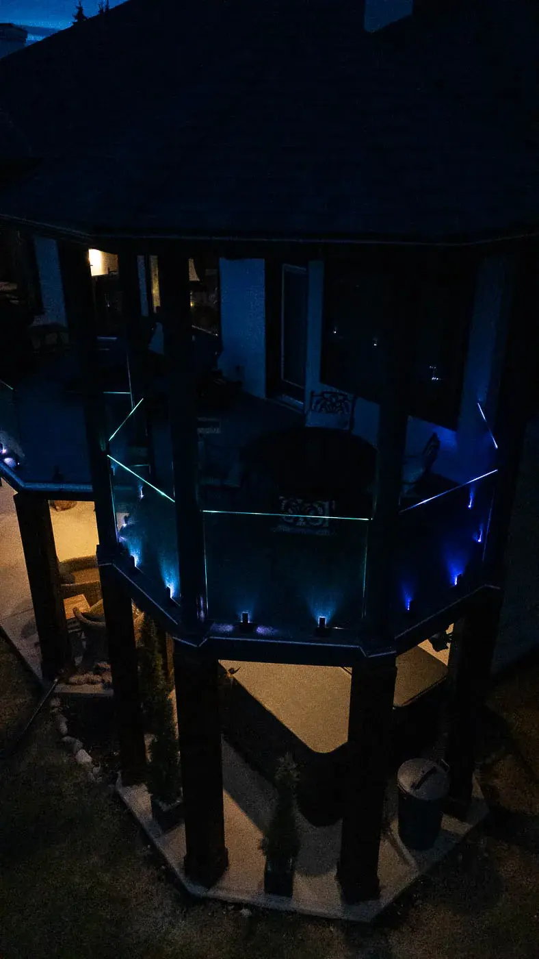Innovative Railing and Decks - led